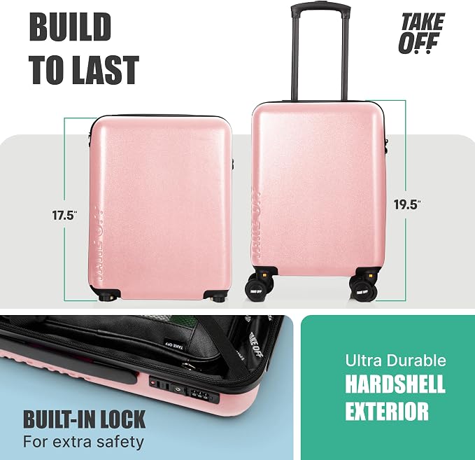 Take OFF Luggage Personal Item 3.0 – 18x14x8 Underseat Carry On - Image 6