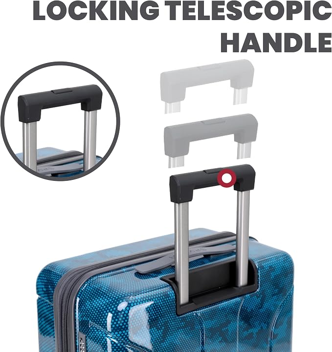 Spyder Matrix 20 Inch Carry On Expandable Hardside Upright Suitcase - Image 6