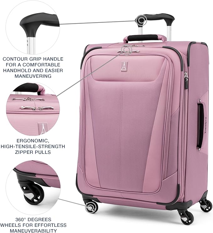 Travelpro Maxlite 5 Softside Expandable Checked Luggage - Image 4