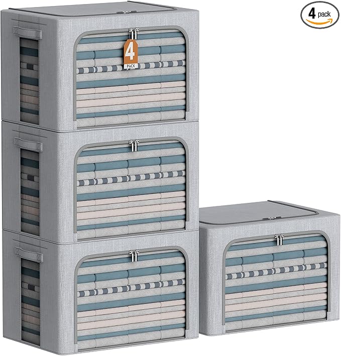 4 Pack Clothes Storage Bins by CYhom
