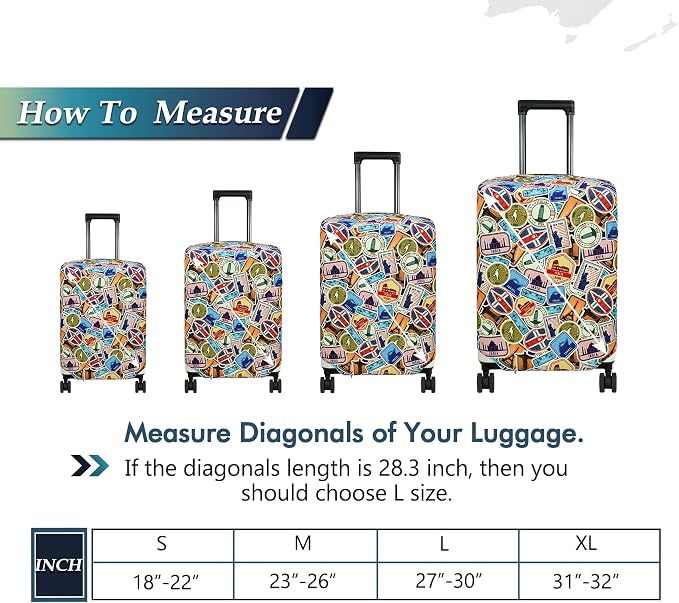 HYPER VENTURE Washable Luggage Cover - Image 5