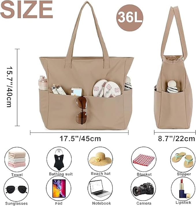 Waterproof Beach Tote Pool Bags - Image 2