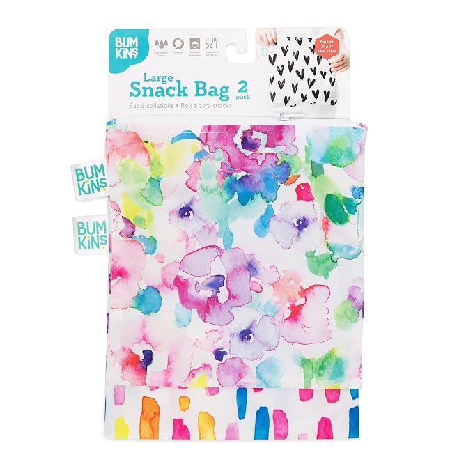 Bumkins Reusable Sandwich and Snack Bags, - Image 6