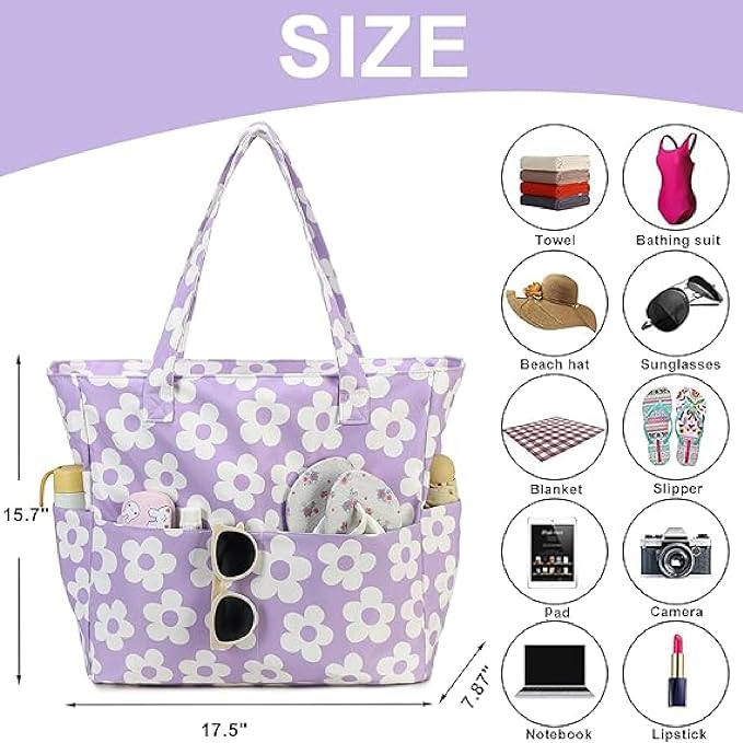 Waterproof Beach Tote Pool Bags - Image 2
