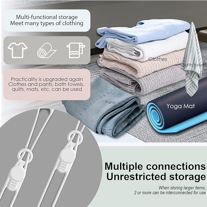 Nearockle 16Pcs Silicone Cable Straps Wire Organizer - Image 4