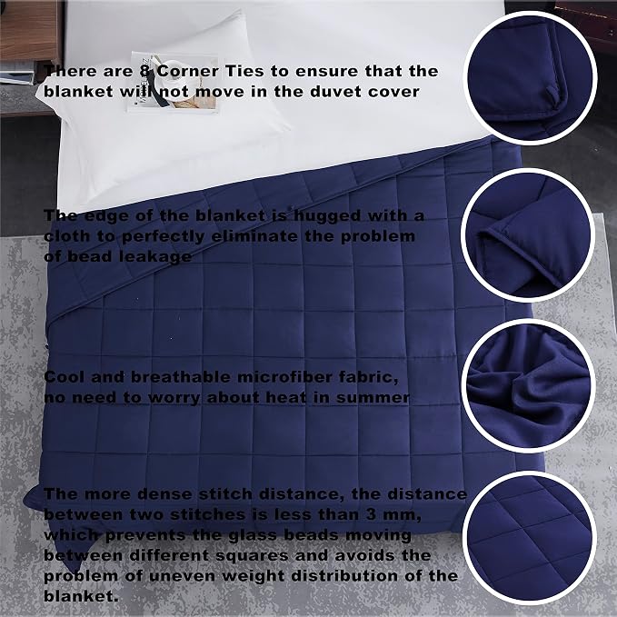 L'AGRATY Weighted Blanket - Image 4