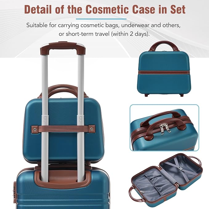 Merax Luggage Set 2 Piece Suitcase Set - Image 8