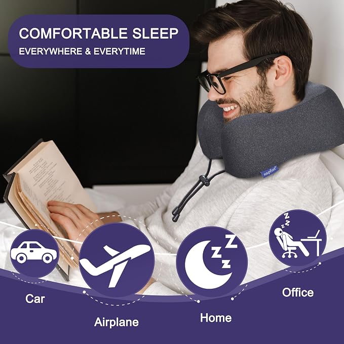 napfun Travel Pillow, Travel Accessories & Travel Essentials - Image 5