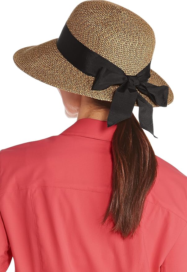 Coolibar UPF 50+ Women's Asymmetrical Clara Sun Hat - Image 2