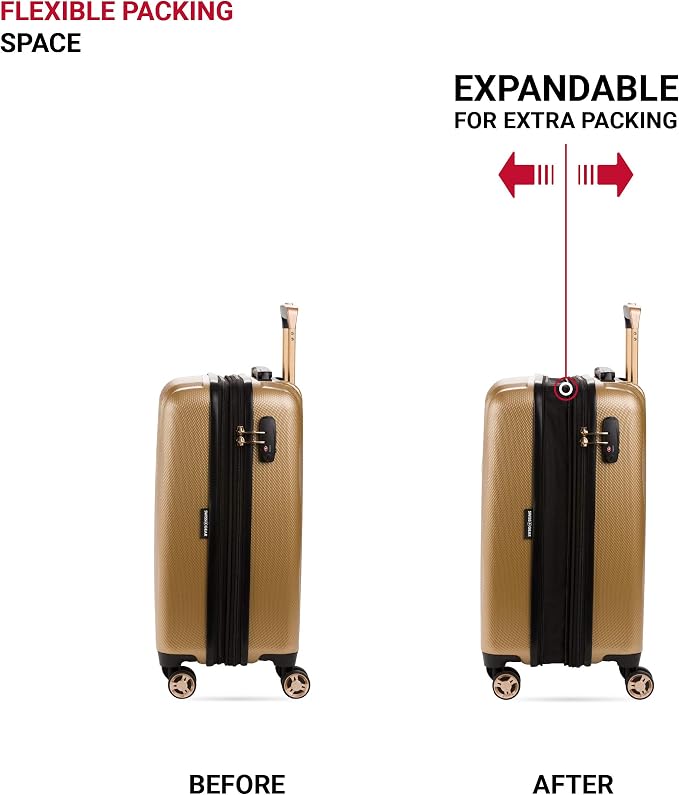 SwissGear 7272 Energie Expandable Hardside Luggage - Image 5