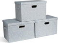 Large 17" 36 Quart Collapsible Stackable Storage Bins by GraciadecoStorage