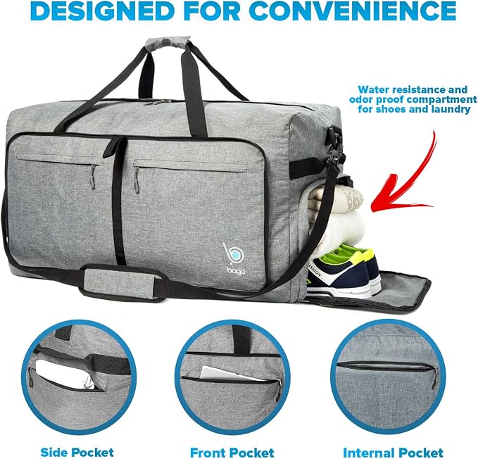 Bago Large Foldable Duffel Bags - Image 5