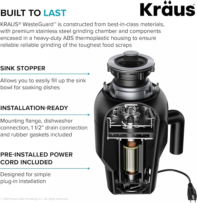 KRAUS Kore Workstation 27-inch Undermount 16 Gauge Stainless Kitchen Sink - Image 11