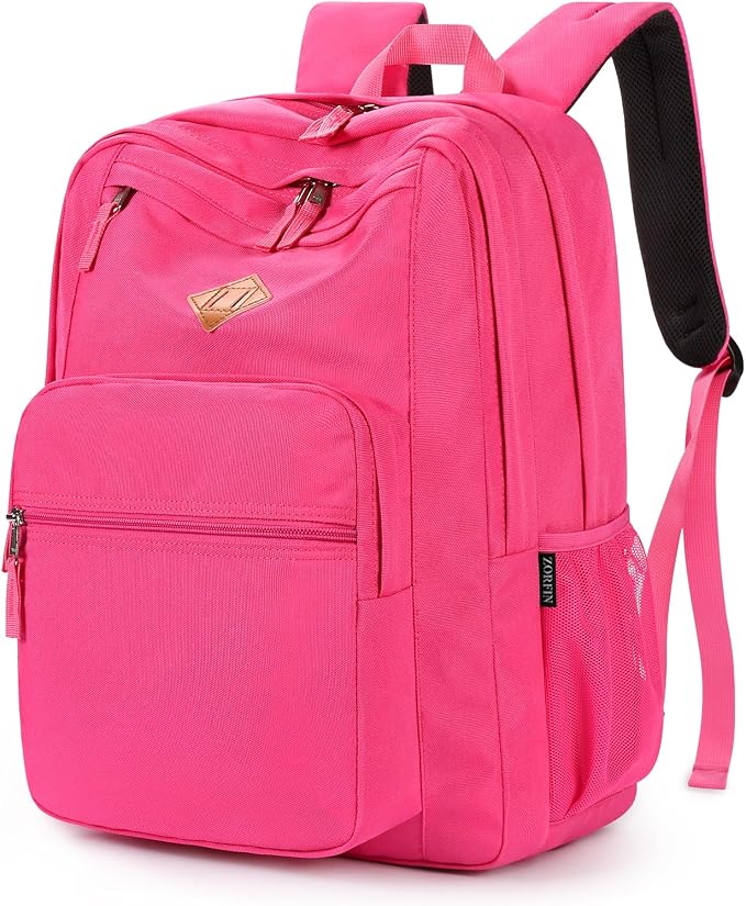 ZORFIN 26L Backpack for College, and Travel: Water Resistant Bookbag by ZORFIN-SimpleYetChic