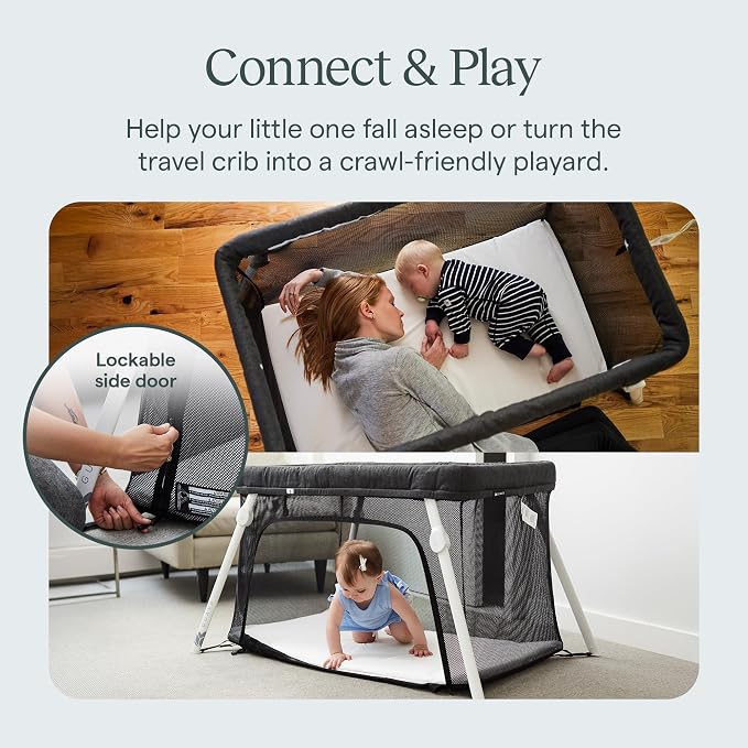 Guava Family Travel Crib includes Lightweight Backpack Design | Certified Baby - Image 5