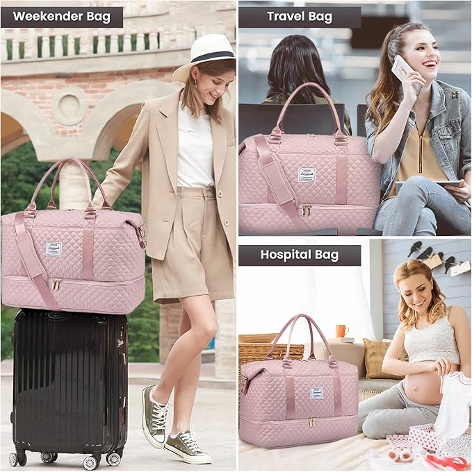 LOVEVOOK Travel Duffle Bag, Weekender Bags - Image 5