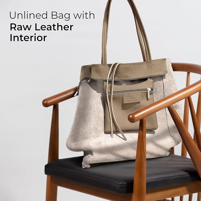 Italian Calf Leather Tote for Women - Image 5