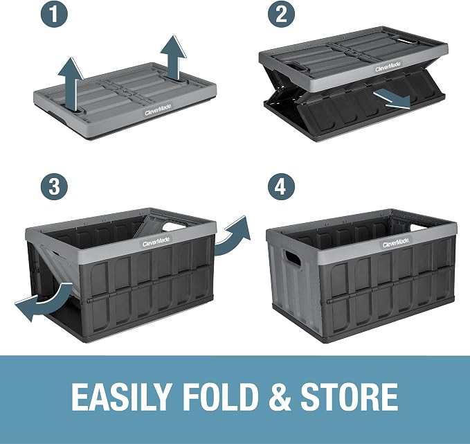 CleverMade Collapsible Storage Bins - Image 5