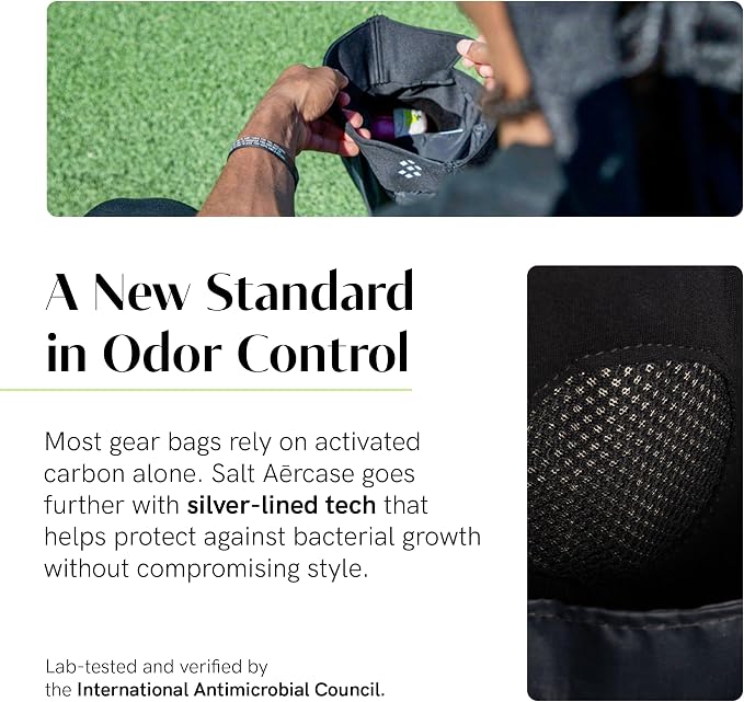 Salt Aērcase Smell Proof Cleat Bag – Regular Size - Image 4
