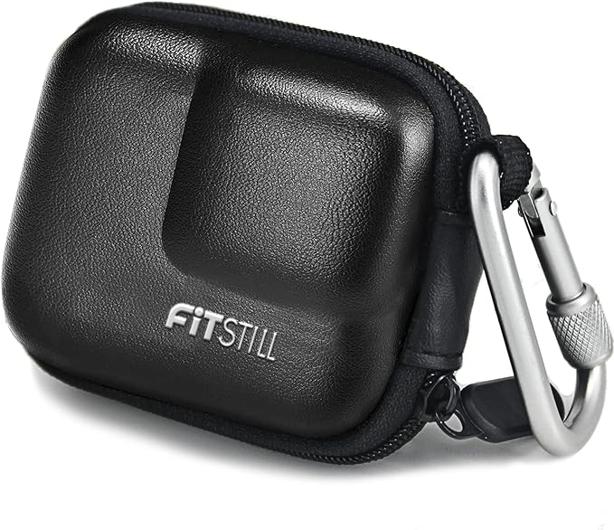 FiTSTILL Black PU Mini Carrying Case by FitdesignkeepitFitStill