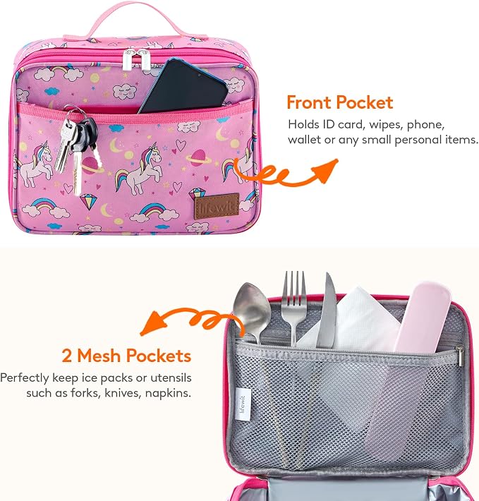 Lifewit Freezable Lunch Box, Insulated Reusable Lunch Bag - Image 5
