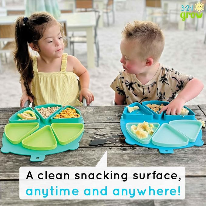 On-The-Go Snack Mat – Baby Silicone Travel Dining Placemat – Portable Silicone - Image 9