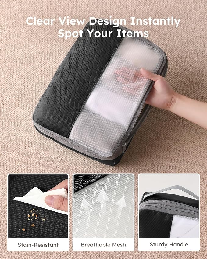 4 Set Compression Packing Cubes - Image 3
