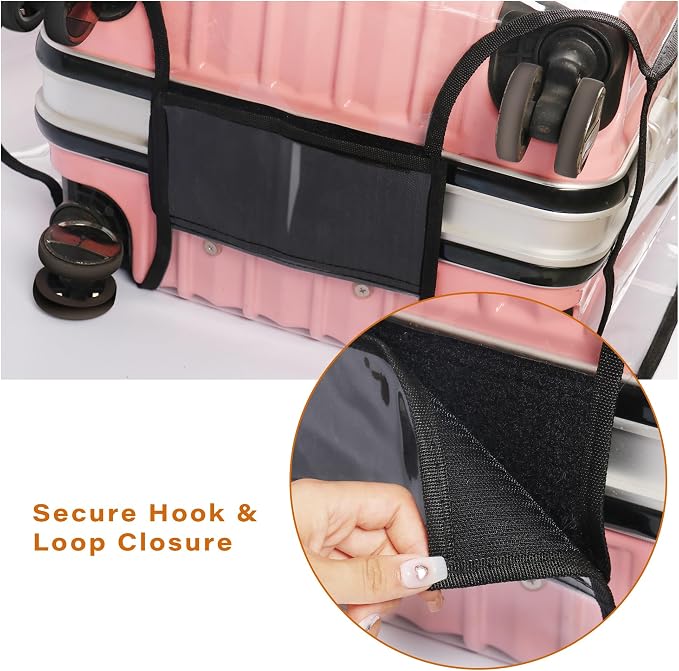 Clear PVC Suitcase Cover Protectors Transparent Luggage Covers Waterproof - Image 5