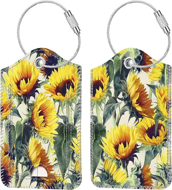 Fintie Luggage Tags, Privacy Cover ID Label by Fintie