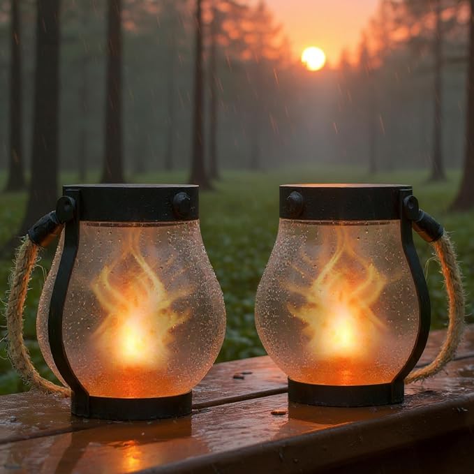 Schoolhouse Solar Lanterns Outdoor Waterproof - Image 8