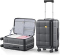 MGB 20 Inch Top Open Carry On Luggage 22x14x9 Airline Approved, Hard Shell by MGB