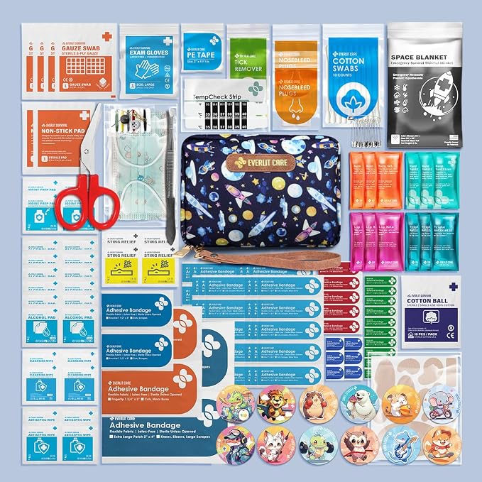 EVERLIT Care Rescue Pack | Family-Friendly First Aid Kit - Image 2