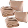 BlueHills Premium Soft 2-Pack Travel Blanket Pillows Airplane Large Plane by BlueHills