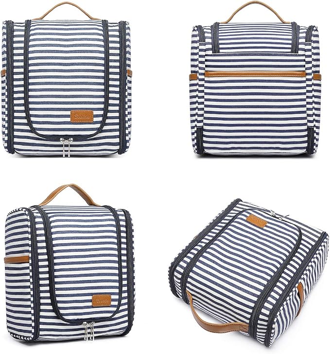 Hanging Travel Toiletry Bag, Large Capacity Cosmetic Travel Toiletry Organizer - Image 3