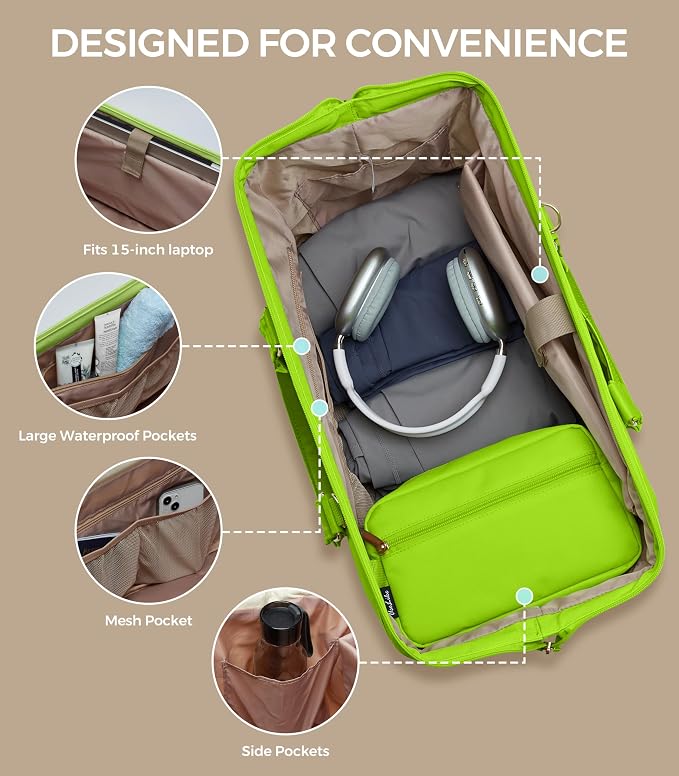 Weekender Bags for Women, Large Travel Duffel Bag - Image 6