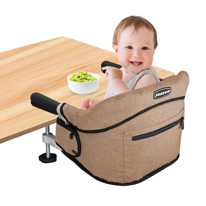 Hook On High Chair, Jozzve Baby High Chair, Portable High Chair by Jozzve