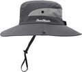 Womens Summer Sun Hat Beach Hat Wide Brim Outdoor UV Protection Hat Foldable by AEFSHAN