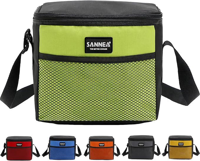 6 Can/5L Lunch Bag for Women Men Portable Lunch Box Small Cooler Bag Soft by YUMINGUHC