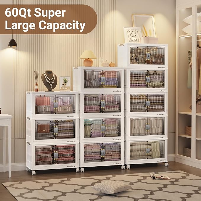 BROVIEW 180Qt Stackable Storage Bins - Image 7