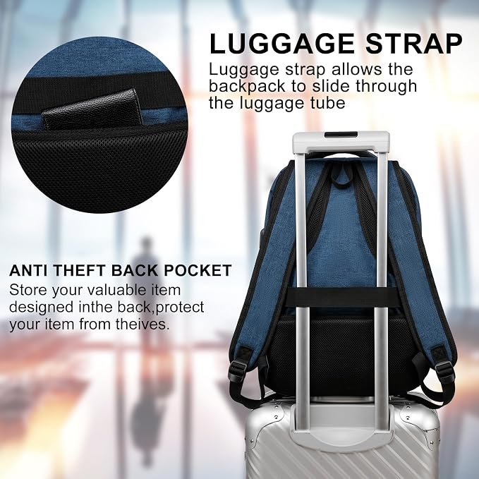 School Backpack for Teens & College Students - Image 6