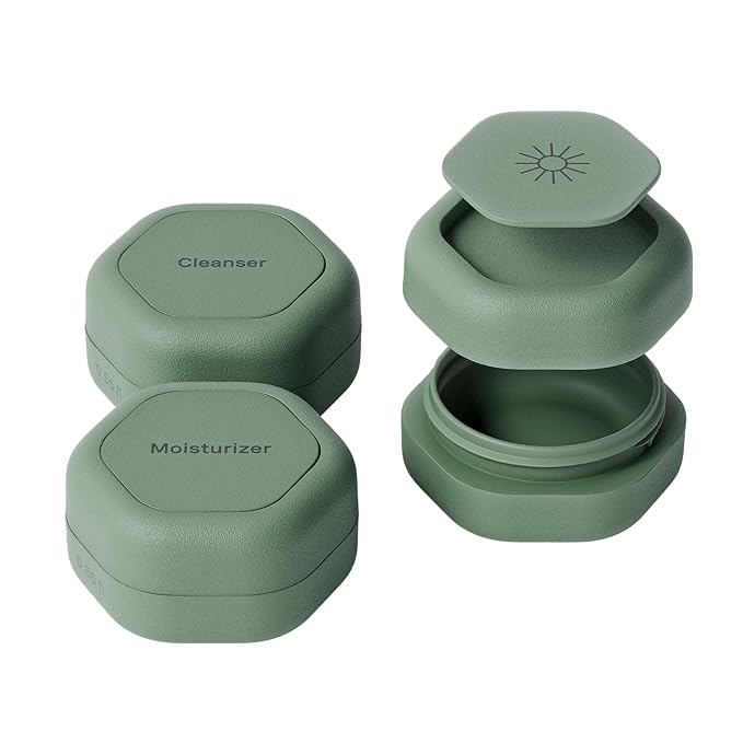 Cadence Travel Containers Basic Skincare Set by KeepYourCadence