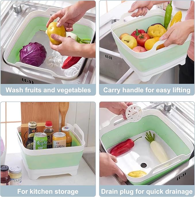 2.4 Gal Collapsible Dish Basin - Image 6