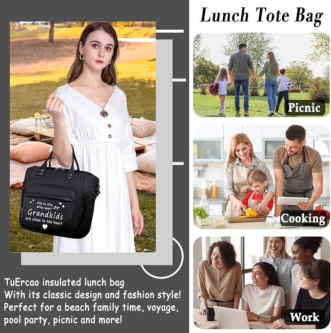 Lunch Box for Grandma Great Grandma Gifts Women Lunch Bag for Grandmother from - Image 4