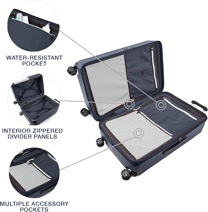 Travelpro Platinum Elite Hardside Expandable Checked Luggage, 8 Wheel Spinner - Image 5