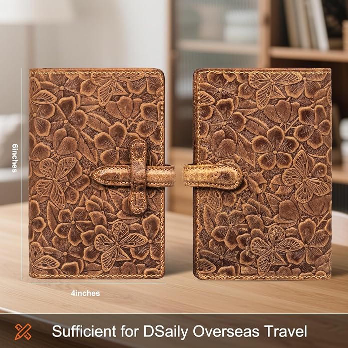 Genuine Leather Passport Holder - Image 3