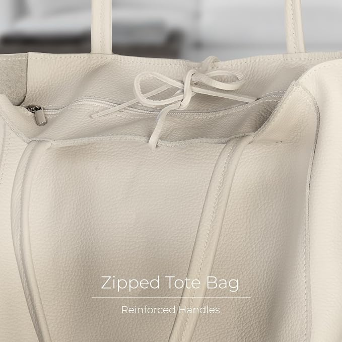 Italian Calf Leather Tote for Women - Image 3