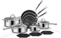 Pots and Pans Set Non Stick, Non Stick Frying Pans, Saute Pan & Stock Pot by SC-LLC