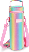 Tirrinia Single Bottle Wine Carrier Bag, Insulated Travel Cooler Tote by Tirrinia