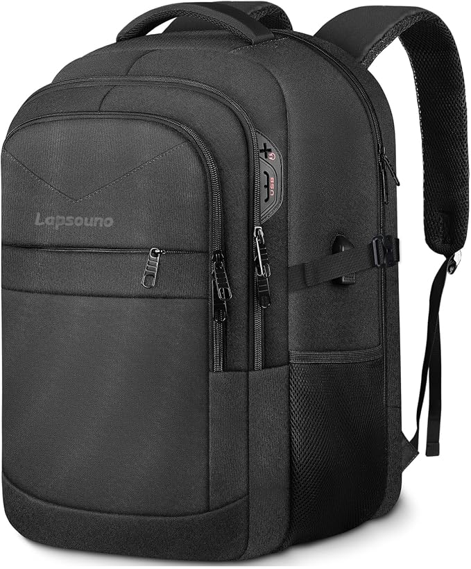 Lapsouno Laptop Backpack, Travel Laptop Backpack, Business Anti Theft Slim by Lapsouno