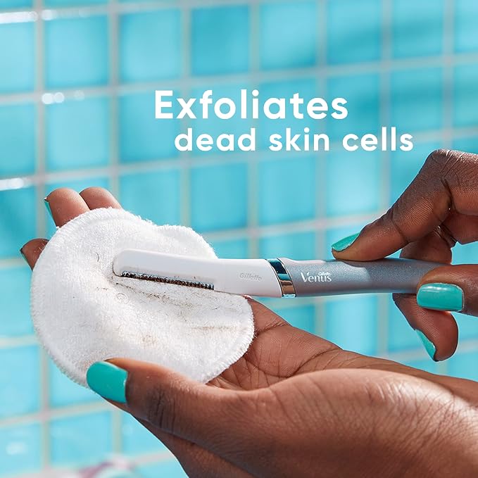 Gillette Venus Facial Razor, Exfoliating Dermaplaning Tool - Image 4